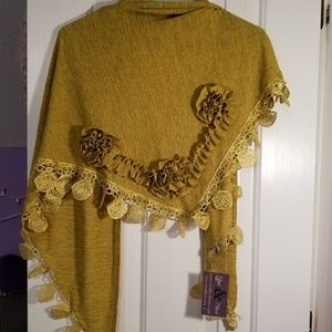 Triangle Floral Scarf Eileen & Marie